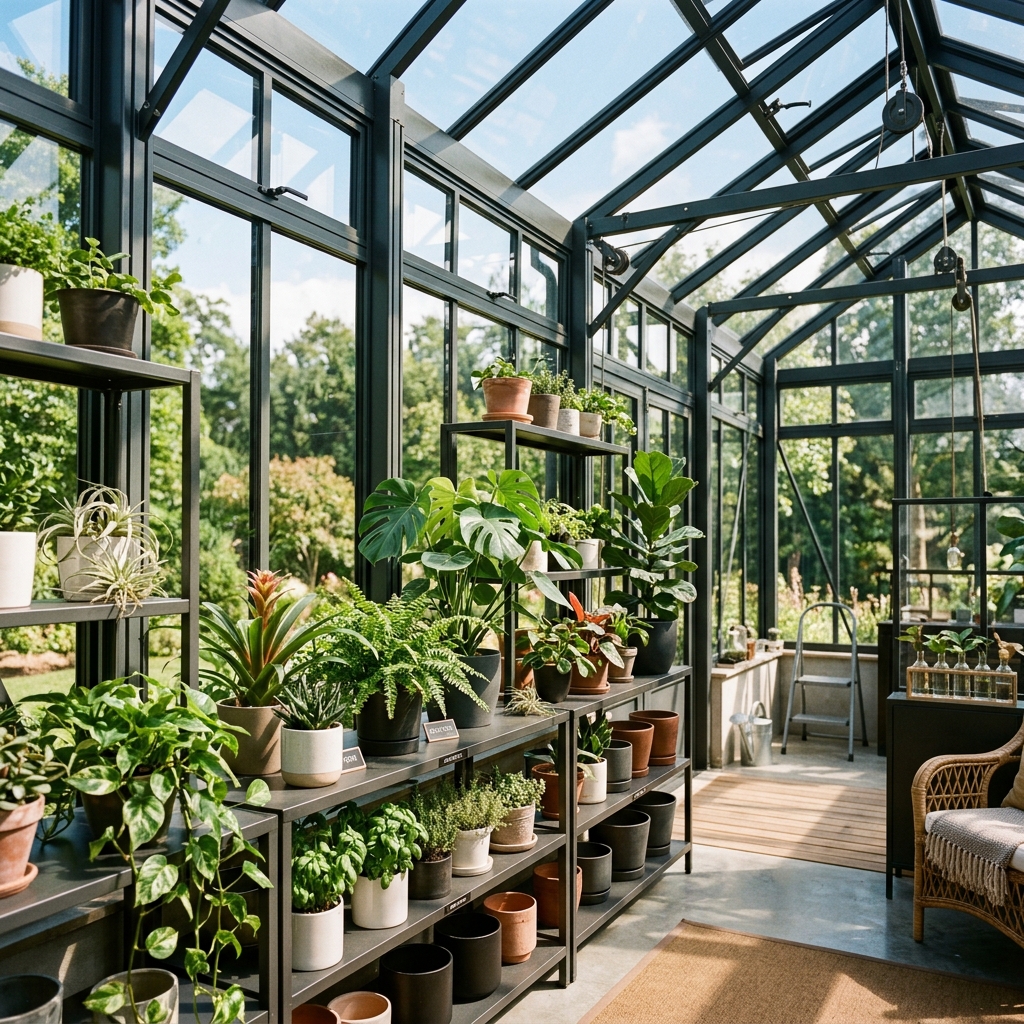 How To Care For Plants Inside A Home Greenhouse