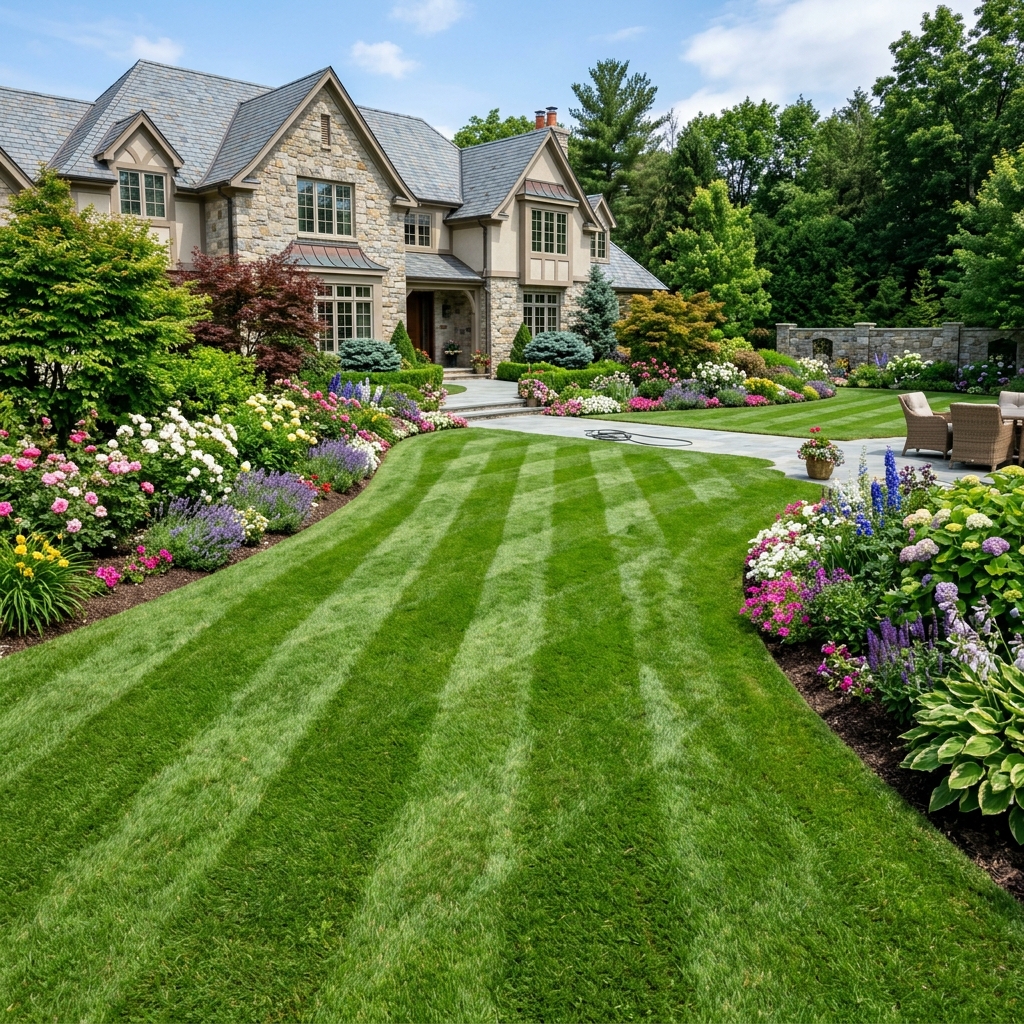 Luxury Lawn Stripes